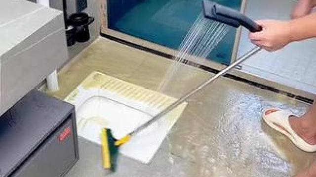 有了这个长柄地缝刷，以后打扫卫生方便多了#长柄地缝刷  #方便实用  #多功能地缝刷