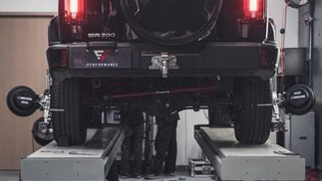 升级了避震器为什么要做四轮定位？#EF中国 #四轮定位 #RAV四轮定位 #坦克300