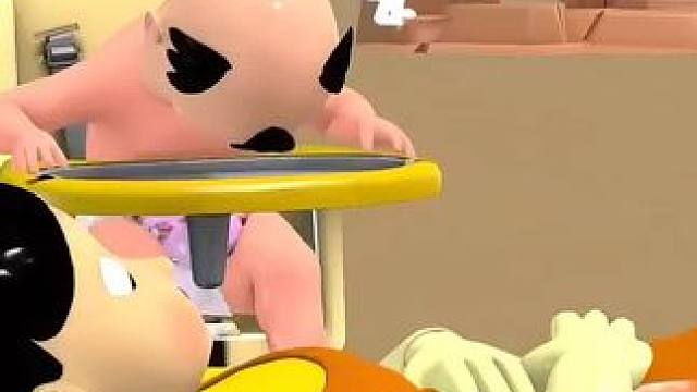 搞怪老奶奶的剪刀玩的太溜了 #游戏