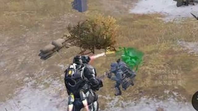 冰河禁区开局被围住！激光+加特林，对枪太猛！ #和平精英地铁逃生  #和平精英体验服 #和平精英战场