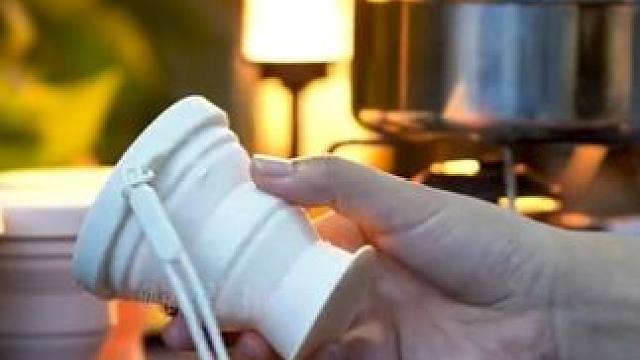 户外露营带这个杯子真是太方便了。 #露营 #露营好物 #树可 #露营分享