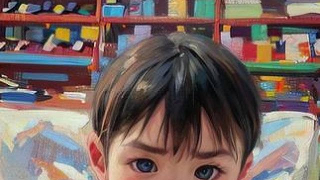 #人人都是世界名画 #嘟嘟小可耐 #萌娃 #晒出越养越上头的人类幼崽 #油画风