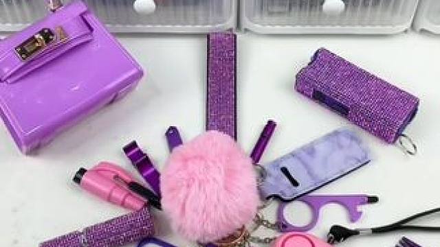 沉浸式打包vlog｜精致女人沉浸式打包紫色主题防狼用品vlog～✨☺️ 
#打包视频 #打包vlog