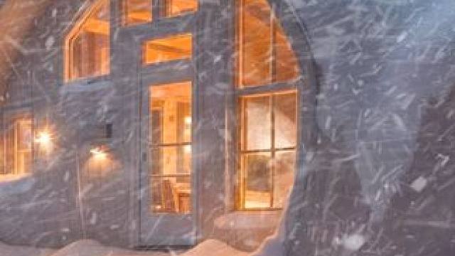 森林边缘的小屋，暴风雪夜在这里安心入睡吧！ #白噪音 #助眠视频 #解压助眠