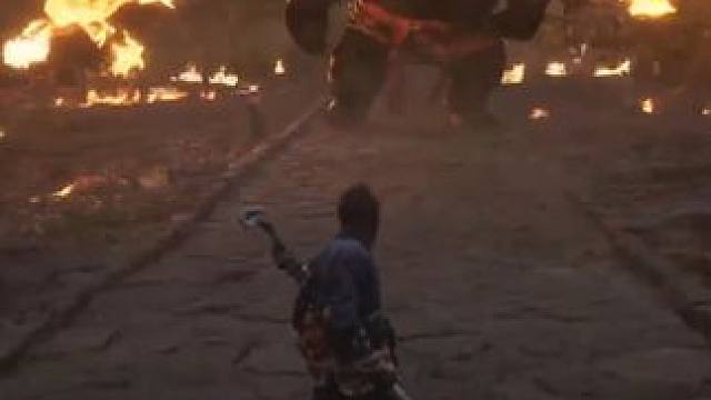 黑神话悟空一周目：黑熊精，第一章完结 #黑神话悟空 #黑神话 #班长六六歌