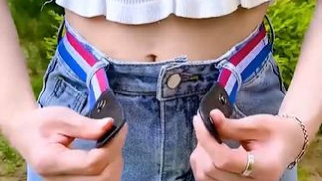 懒人腰带,弹力足,可自由调节,方便好用,有了它上厕所都不用解皮带啦 #懒人腰带  #实用好物