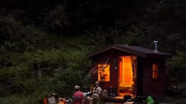 木屋过夜 #露营报告