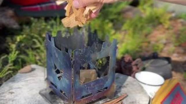 露营生火 #露营报告