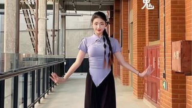 若有人兮山之阿，被薜荔兮带绿萝。#古典舞 #山鬼舞蹈