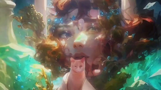 宠物猫的可爱瞬间