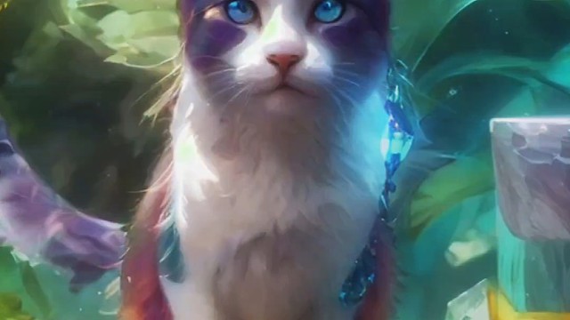 宠物猫的可爱瞬间