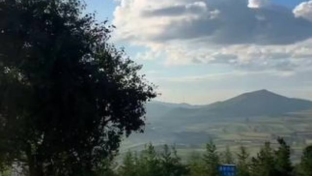 清晨6点的草原天路风光简直绝了 #最美的风景在路上