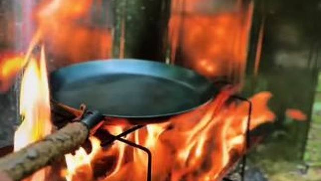 好看好用好玩的bc风露营铁煎锅 #露营报告 #露营好装备报告 #靠谱露营装备