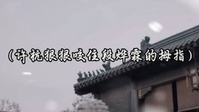 “痛爱一个人，是恨不得用一把金锁，把他囚起来的。” #铜雀锁金钗 #广播剧 #配音 #推文 #声优都