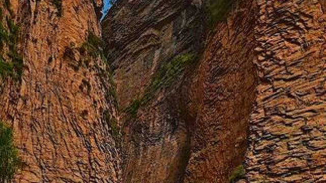 山西长治市黎城县黄崖洞景色 #太行山风景 #黄崖洞