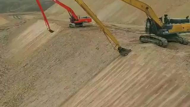 挖掘机需要很长时间才能制造它