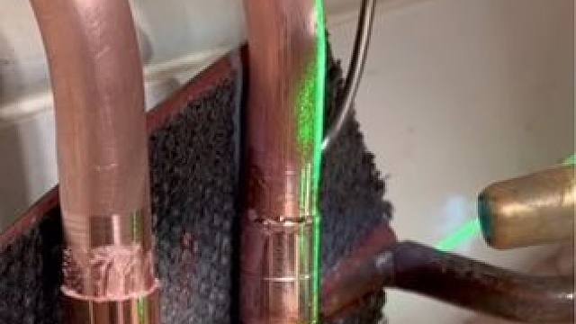 德国普通家庭自来水管道纯手工安装工艺流程！ #紫铜水管安装 #匠心制作 #水电工 #施工工艺 #解压