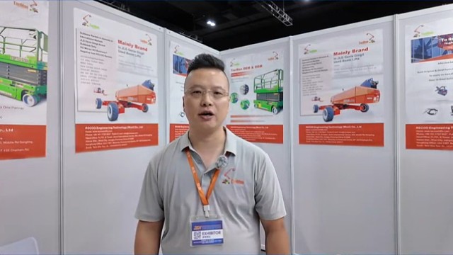 锐轲工程科技(无锡)有限公司创始人马文强：此次参展收获非常大，对接到了东南亚当地众多、客户租赁商#