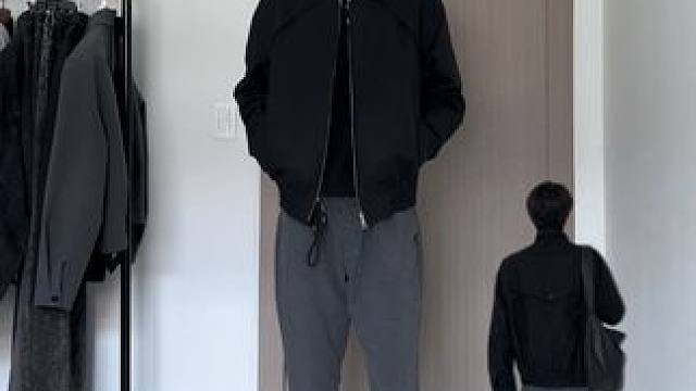 简约又不失高级的黑灰早秋穿搭#cleanfit #ootd穿搭