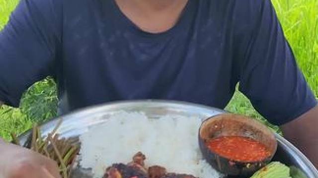 印尼大叔 #我的乡村生活 #原始美味 #农村生活 #东南亚美食