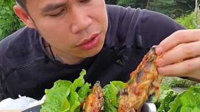 泰国酸辣鱼6 #我的乡村生活 #农村生活 #原始美味 #东南亚美食