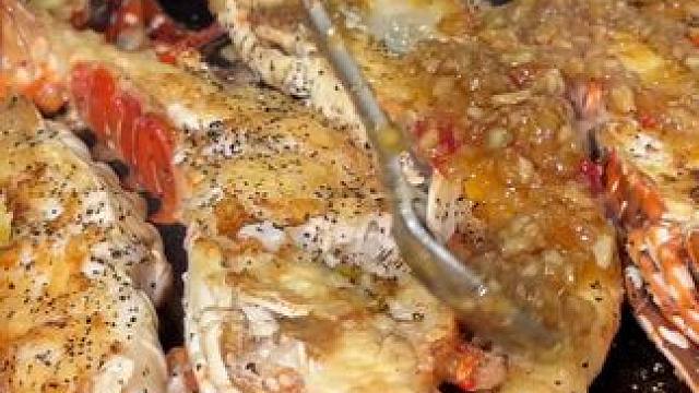 在江北龙湖天街也能实现铁板烧自助了，8.28开业，赶快去尝尝吧！#板神新之助铁板烧