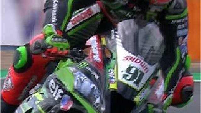 论装备的重要性…看着都心疼啊…#机车 #摩托车 #压弯 #wsbk