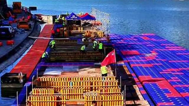 2024广元女儿节9.1日晚上8:30分的烟花表演已经开始填装，我们期待更精彩的美好画面，广元我来了