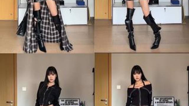 一裙多搭，不拽的衣服姐不穿#感觉至上 #穿搭 #又酷又飒的早秋ootd #拽姐穿搭