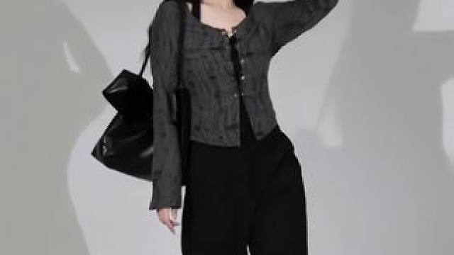 梨形肉肉女生这样穿也太显瘦啦 #创作灵感 #早秋新款 #显瘦穿搭 #梨形身材 #拽姐穿搭