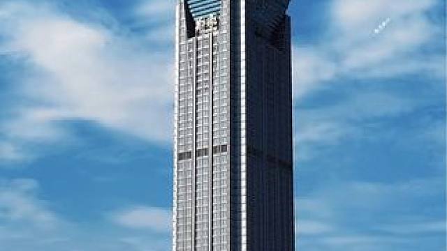 虎门第一高楼，楼顶巨大钻石五星级酒店，凌驾230米的高空，这里还是时装城，你有来过吗？#旅行推荐官 