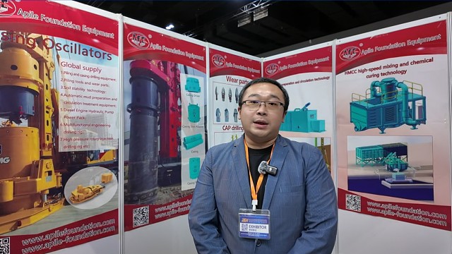 北京嘉友心诚工贸有限公司副总经理杨墨希：公司专注于地下空间建设设备生产及销售，产品远销美国、德国、加