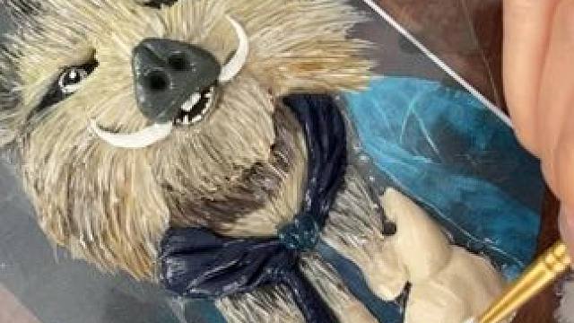 这是不是全网第一个黑神话猪八戒奶油霜手绘
#黑神话 #黑神话猪八戒 #上海知麦人烘焙培训学校