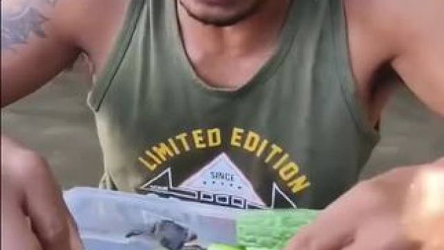 螃蟹赤身沙拉 #我的乡村生活 #东南亚八面佛 #原始美味 #农村生活 #东南亚美食