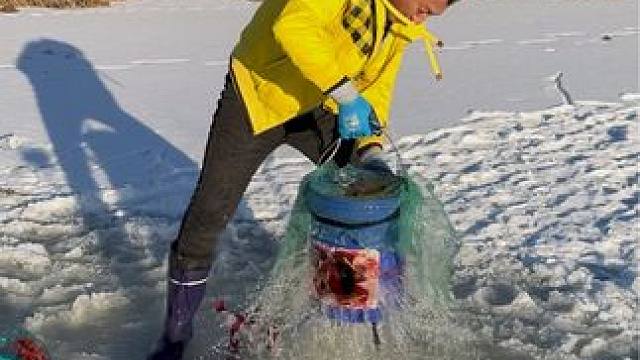 #户外捕鱼 #好多鱼