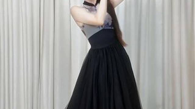 #古典舞 #爱舞蹈爱生活 #舞蹈日常 换换风格，芭蕾裙太可爱了