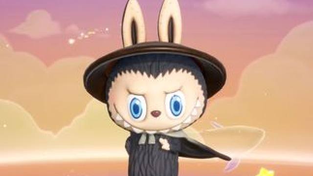 LABUBU云游剑侠终于上岛啦！ 清秋雨落，穿林打叶。斗笠蓑衣，笑傲风云。上剑！共侠客遨游天际。#梦