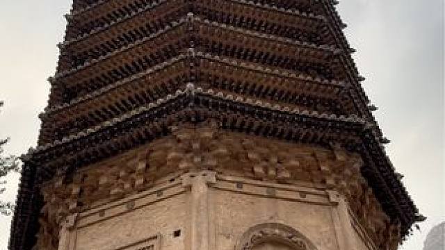 黑悟空 取景地觉山寺塔，数千个铃声随风摇动，瞬间感觉世俗无存，任凭时间流逝。#地上文物看山西 #历史