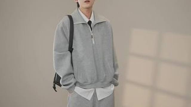 懒人套装 ｜秋日文艺男青年穿搭～#出门展示穿搭 #早秋穿搭思路 #男生穿搭 #套装穿搭