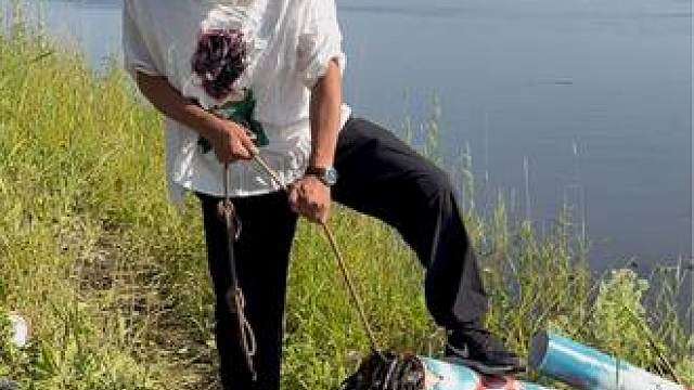 #户外捕鱼 #好多鱼