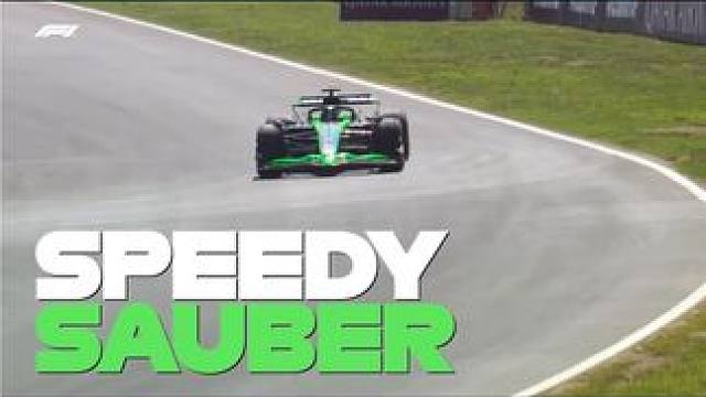 博塔斯昨天一练拿到第五，被F1官方认证SPEEDY SAUBER，索伯也是出息了。#博塔斯 #索伯车
