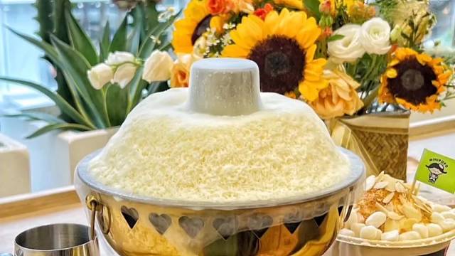 minipopo 鲜奶甜品雪花冰