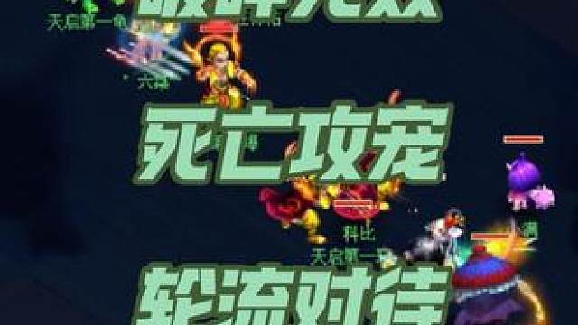 骷髅力五庄vs凌波城，对手悄悄更新了死亡攻宠和破碎无双#梦幻西游电脑版 #梦幻西游 #力五庄 #梦幻