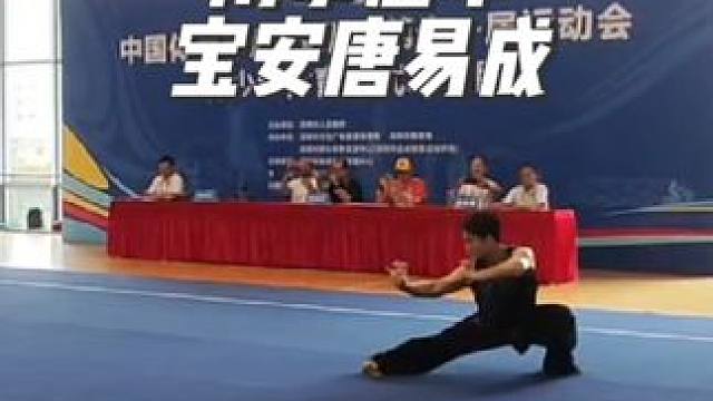 自选南拳冠军 #武术 #深圳市第十一届运动会 #南拳 #宝安 #冠军 宝安区武术队唐易成9.24分