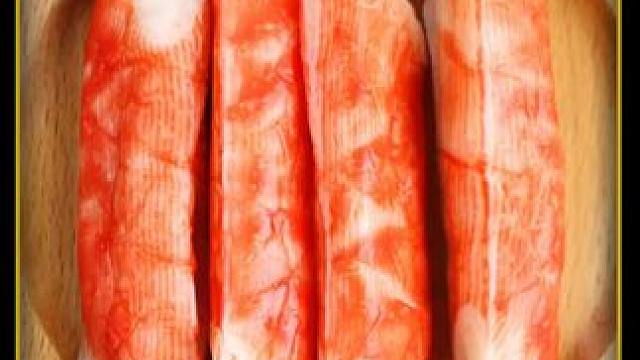 你吃的蟹肉棒里既没有蟹也没有肉，这是真的吗？#蟹肉棒 #科普 #涨知识