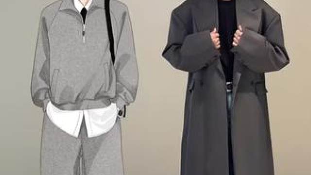 懒人法则就是直接穿套装！！#ootd穿搭 #男生穿搭 #我的穿搭日记 #cleanfit男生穿搭真的