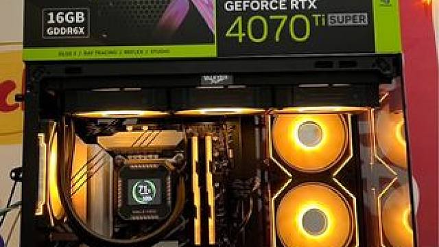 I7 14700KF➕4070S黑悟空2K高画质黑金海景房 #diy电脑 上海买电脑，DIY电脑，实