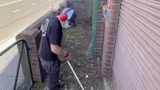 打扫清洁解压时刻！#庭院清理 #深度清洁 #极度舒适