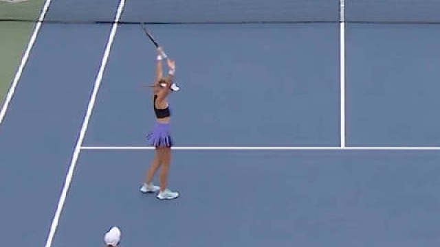 令人猝不及防的反应能力可以说是今天最精彩的赛点得分方式⬇️