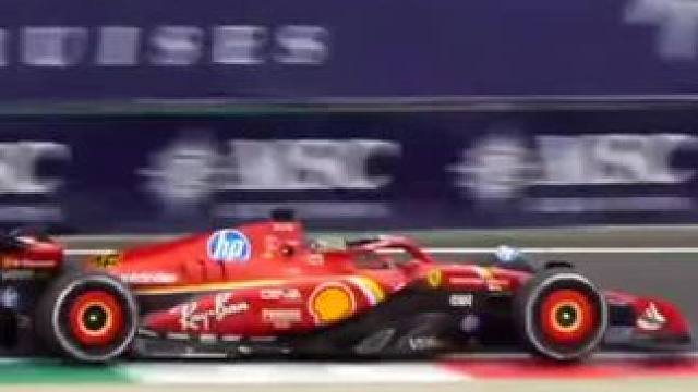 #f1一级方程式赛车 #法拉利#勒克莱尔#意大利蒙扎    恭喜勒克莱尔在法拉利主场意大利蒙扎赛道夺